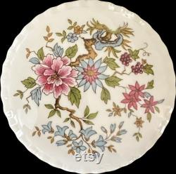 Vintage Paragon Bone China Lidded Trinket Box Kashmir Tree Pattern