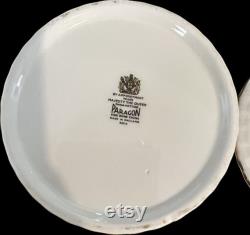 Vintage Paragon Bone China Lidded Trinket Box Kashmir Tree Pattern