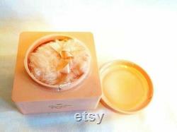 Vintage Pink Art Nouveau Lady and Roses Evyan Powder Box
