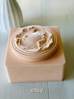 Vintage Pink Dusting Powder Box