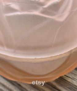 Vintage Pink Satin Rose Powder Box