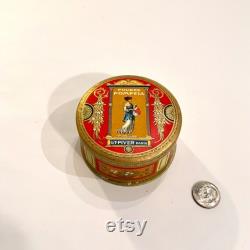 Vintage Pompeia Powder Box, Unopened, Art Nouveau, Ca 1920s.