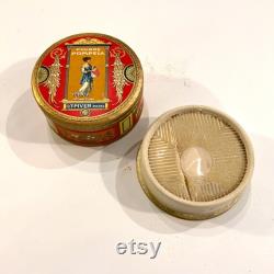 Vintage Pompeia Powder Box, Unopened, Art Nouveau, Ca 1920s.