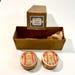 Vintage Pompeia Powder Boxes, Unopened, Art Nouveau, Pair, Ca 1920s.