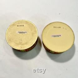 Vintage Pompeia Powder Boxes, Unopened, Art Nouveau, Pair, Ca 1920s.