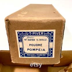 Vintage Pompeia Powder Boxes, Unopened, Art Nouveau, Pair, Ca 1920s.