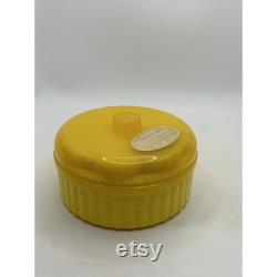 Vintage Pond s Dream flower Dusting Powder Yellow