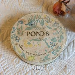 Vintage Pond's Dreamflower Powder Box. Pond's Extract Company, New York. Empty Powder Box.