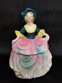 Vintage Porcelain Dresser Doll