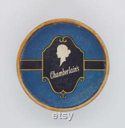 Vintage Powder Box 1930's Chamberlain's Face Powder Box Des Moines Iowa USA Unopened Vanity Storage