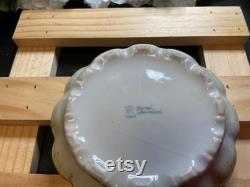 Vintage Powder Box Handpainted by Nippon, Measures 4.5 Across