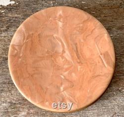 Vintage Powder Box -Lady and Gentleman-Celluloid