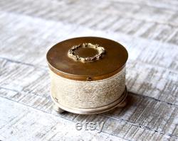 Vintage Powder Box Mirror Retro Women s Gift Musical Box
