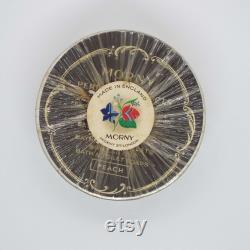 Vintage Powder Box Morny Pink Lilac Complexion Powder Box Unopened Face Powder Vanity Storage Perfumed Face Powder