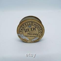 Vintage Powder Box Rudy Rouge Powder Box Italian Powder Box Pastello Per Brune Vintage Cosmetics Vanity Storage