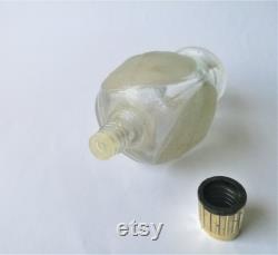Vintage Powder Box Vintage perfume bottle Perfume flacon Glass perfume jar Boho Home Decor Soviet era
