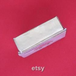 Vintage Powder Box Virginia's Hollywood Preparations Face Powder Unopened Art Deco 1930's 1940's Powder Box Rare Powder Box