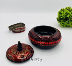 Vintage Powder Box with Lid, Cute Decorative Wide Mouth Powder Jar for Women Birthday Gift, Wedding Gift, Gift for Mom