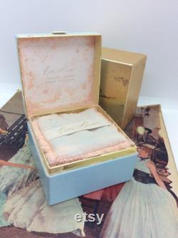 Vintage Powder Boxes with Powder and Vintage Novely Hand cream Lincoln Lin