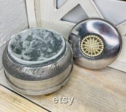 Vintage Powder Container Collection, Mascot, Floral Details, Music Box Options