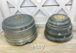Vintage Powder Container Collection, Mascot, Floral Details, Music Box Options