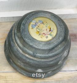 Vintage Powder Container Collection, Mascot, Floral Details, Music Box Options