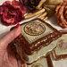 Vintage Rosenthal Chippendale vanity box ring dish, 3 piece Rosenthal Fragonard cigarette box, ornate porcelain Germany dressing table set