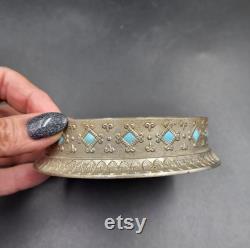 Vintage Soviet Powder Box Hand-Painted Enamel, Peter the Great