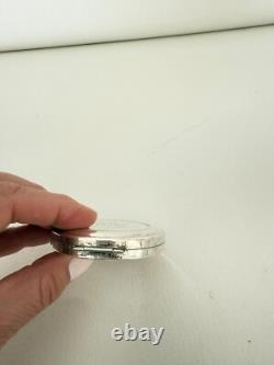 Vintage Sterling Silver Powder Box