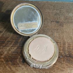 Vintage Stratton floral compact powder case