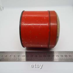 Vintage Tin Leichner Removing Cream No. 251 Tin Art Deco 1920's 1930's Tin Vanity Storage Theatrical Make-Up Face Cleanser Skin Cleanser