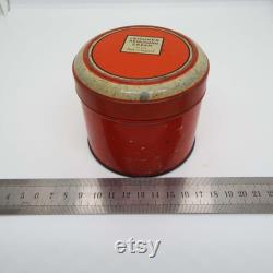 Vintage Tin Leichner Removing Cream No. 251 Tin Art Deco 1920's 1930's Tin Vanity Storage Theatrical Make-Up Face Cleanser Skin Cleanser