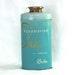 Vintage Tin Revlon Aquamarine Talc Powder 4.25 Aqua, with Brass Push Opening, 1950s