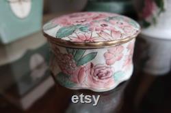 Vintage Toyo Powder box Jewelry Box exclusively for T.Eaton co