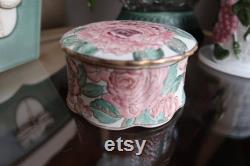 Vintage Toyo Powder box Jewelry Box exclusively for T.Eaton co