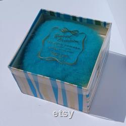 Vintage Tre Jur special occasions dusting powder with lambs wool talc powder puff
