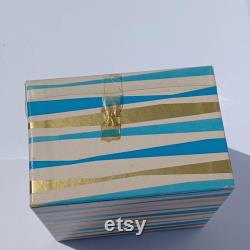 Vintage Tre Jur special occasions dusting powder with lambs wool talc powder puff