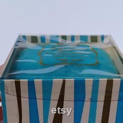 Vintage Tre Jur special occasions dusting powder with lambs wool talc powder puff