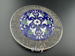 Vintage USSR Powder Box Enamel