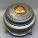 Vintage United States Army Motif Musical Box-Powder Puff Box