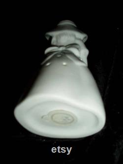 Vintage Vanity COTY Pomander Sachet Porcelain Girl Figure