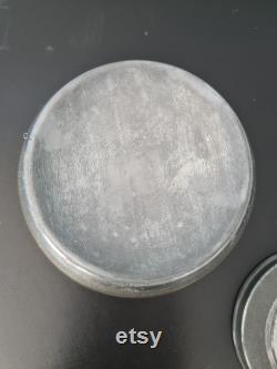 Vintage Victorian Metal Powder Box