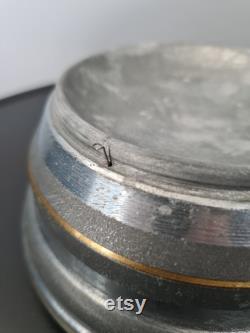Vintage Victorian Metal Powder Box