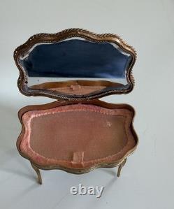 Vintage Volupte Petite Boudoir Vanity Powder Compact