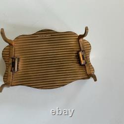 Vintage Volupte Petite Boudoir Vanity Powder Compact