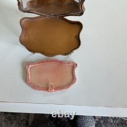Vintage Volupte Petite Boudoir Vanity Powder Compact