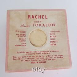 Vintage WWII Tokalon Face Powder Box Shade Rachel Unused Front Line Duty War Effort Vanity Item Make-Up Military Collectable WW2
