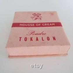 Vintage WWII Tokalon Face Powder Box Shade Rachel Unused Front Line Duty War Effort Vanity Item Make-Up Military Collectable WW2