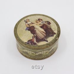 Vintage Yardley Complexion Powder Container Rachel No. 1, Lavender Perfumery Series Vanity Decor