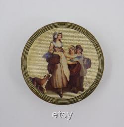 Vintage Yardley Complexion Powder Container Rachel No. 1, Lavender Perfumery Series Vanity Decor